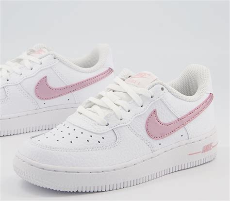 nike air force 1 weiß/pink glaze|pink air force 1 men.